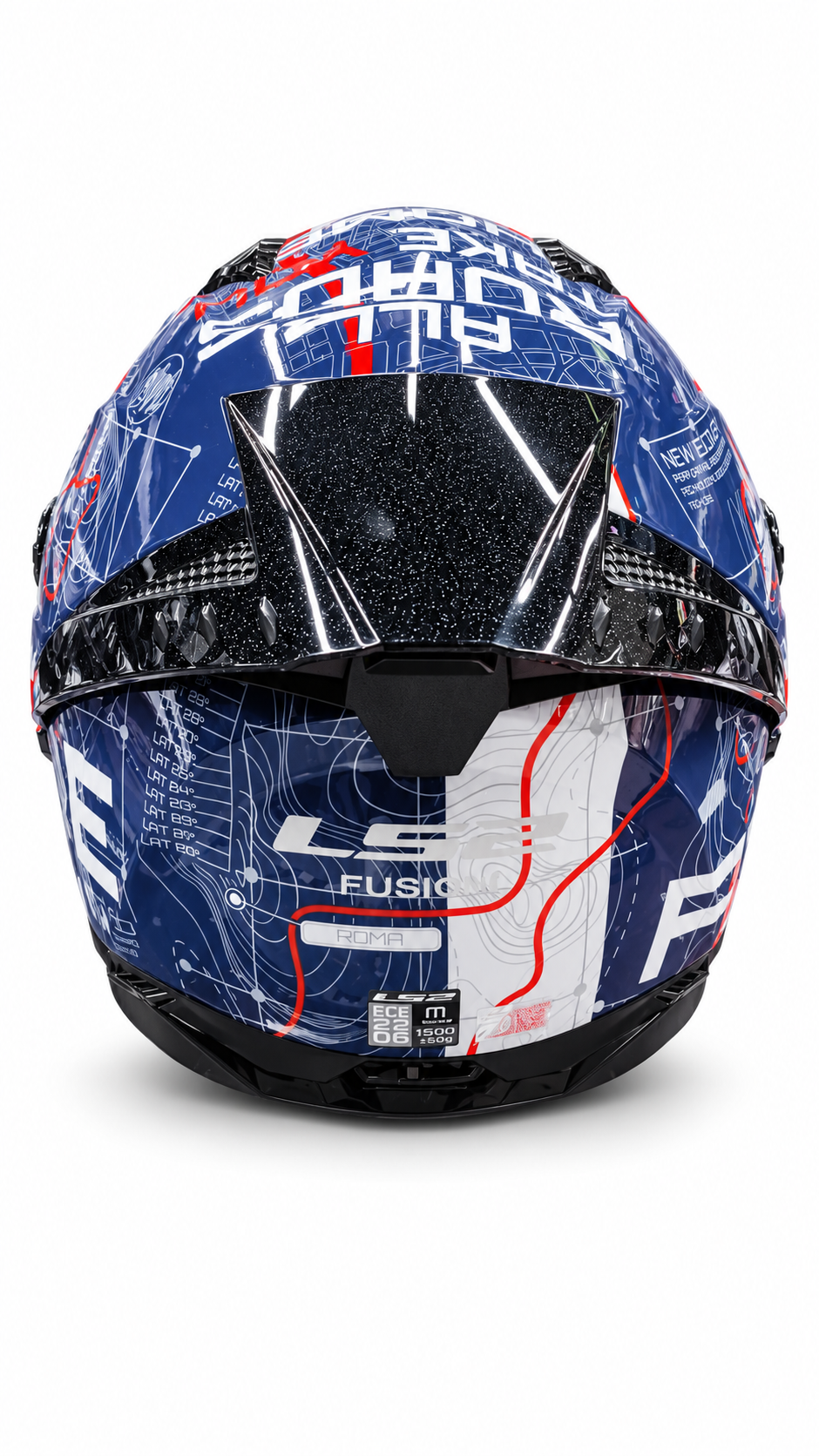 Casco Integral Marca LS2 FF806 Fusion Azul