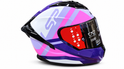 Casco Integral Marca LS2 FF806 Fusion Rosado con lila
