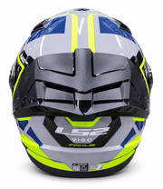 Casco Integral Marca Ls2 VIGO Ff 810 Gris con Verde