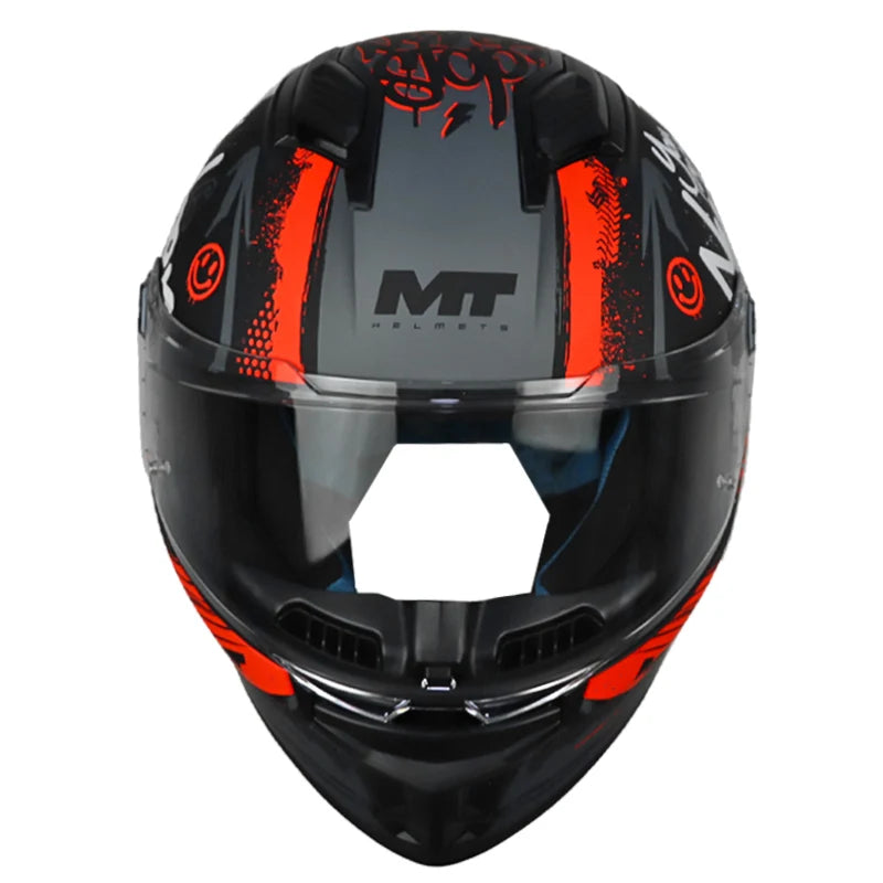 Casco Mt Stinger 2 Rocket B5 Negro Rojo