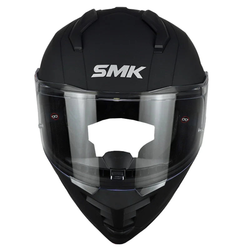 CASCO SMK Nova Solid Negro Mate