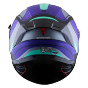 Casco Spartan Panther SV Curve Road Morado