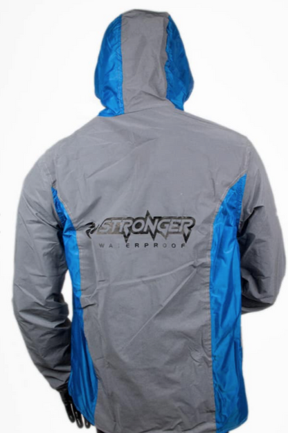 CHAQUETA STRONGER TERMICA REFLECTIVA E IMPERMEABLE AZUL