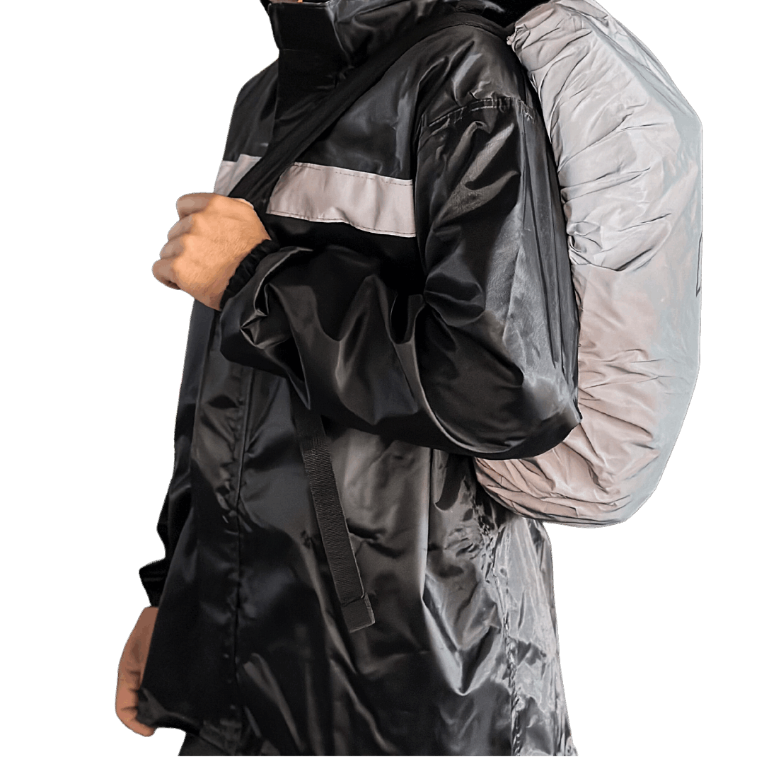impermeable con zapatones 4 piezas - BSA MOTOS