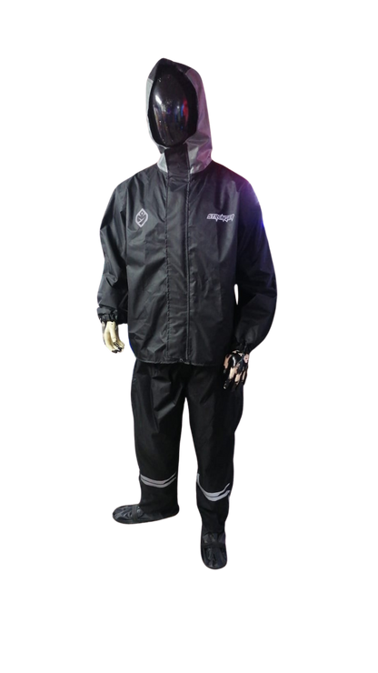 Impermeable 3 piezas Referencia Stronger deluxe prime negro-gris
