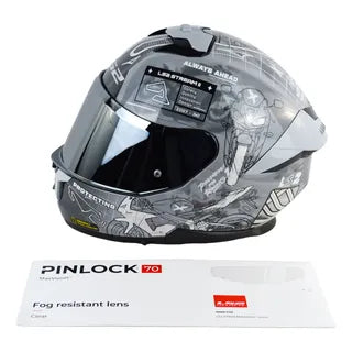 CASCO LS2 FF-808 GRIS STREAM 2 Gris