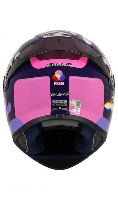 CASCO SHAFT 584 Casco Morado RGB