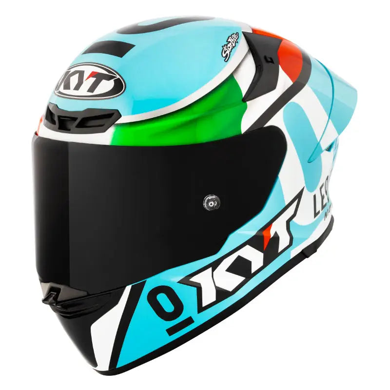 Casco KYT TT-REVO Leopard Tricolore
