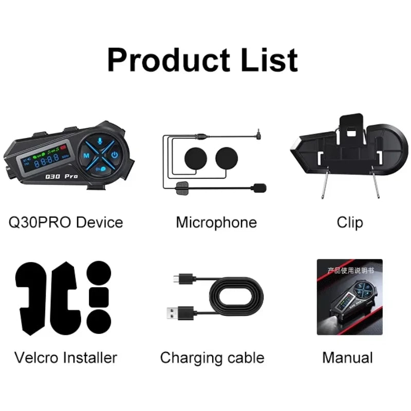 Intercomunicador Abierto Q30 PRO