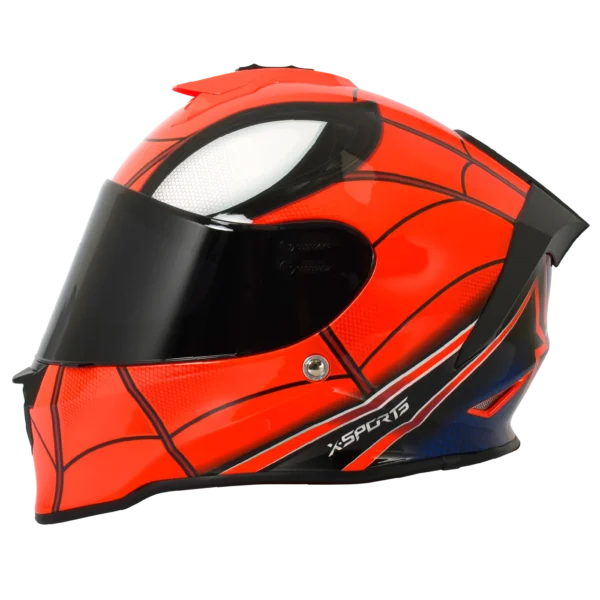X-SPORTS V151 Spiderman incluye 3 visores! 2 de color y un transparente