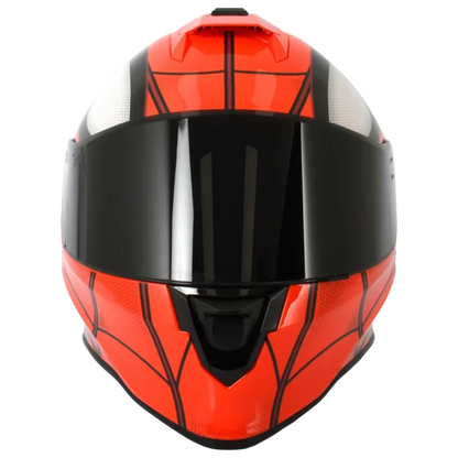 X-SPORTS V151 Spiderman incluye 3 visores! 2 de color y un transparente