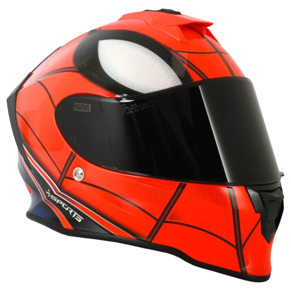 X-SPORTS V151 Spiderman incluye 3 visores! 2 de color y un transparente