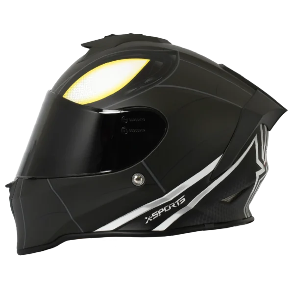 X-SPORTS V151 Spiderman Black ( incluye 3 visores , 2 de color y 1  clear)