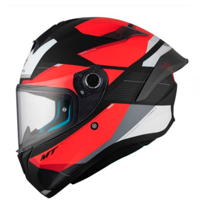 CASCO MT TARGO S NEGRO ROJO MATE