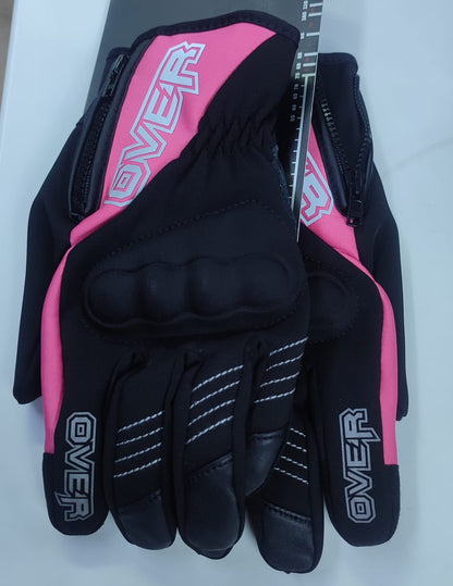 guante over con cremallera impermeable