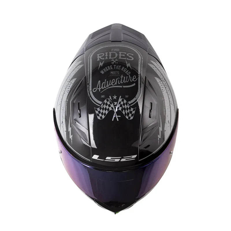 Casco LS2 FF810 VIGO Ready Set Azul