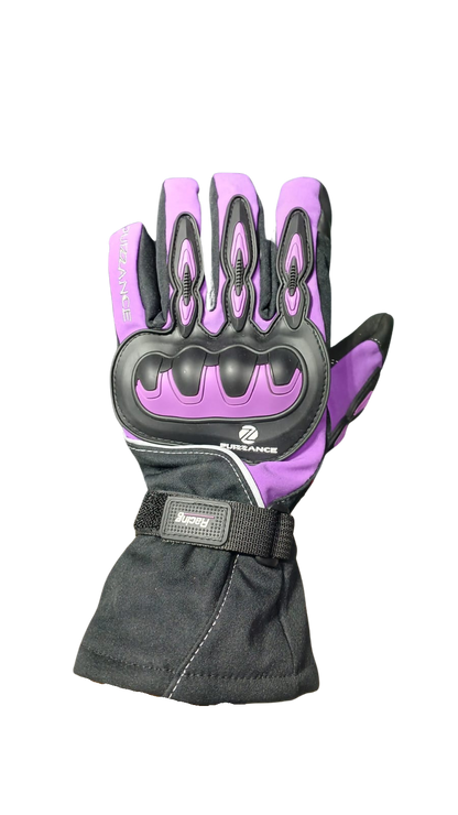 GUANTES IMPERMEABLES PUIZZANCE WPZ-12 NEGRO MORADO