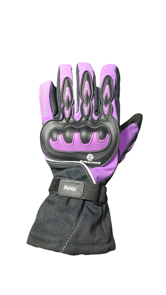 GUANTES IMPERMEABLES PUIZZANCE WPZ-12 NEGRO MORADO
