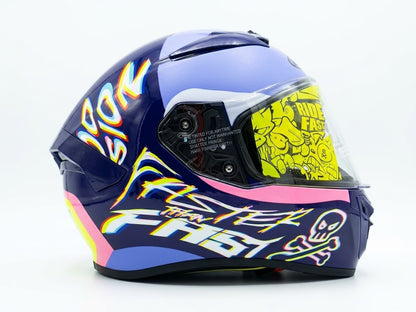 CASCO SHAFT 584 Casco Morado RGB