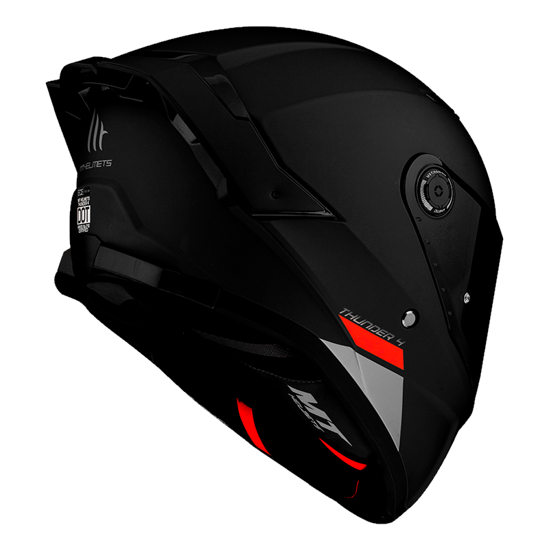 Casco MT Helmets Casco Integral Thunder 4 SV  Negro Mate  + Pinlock + Visor de Color
