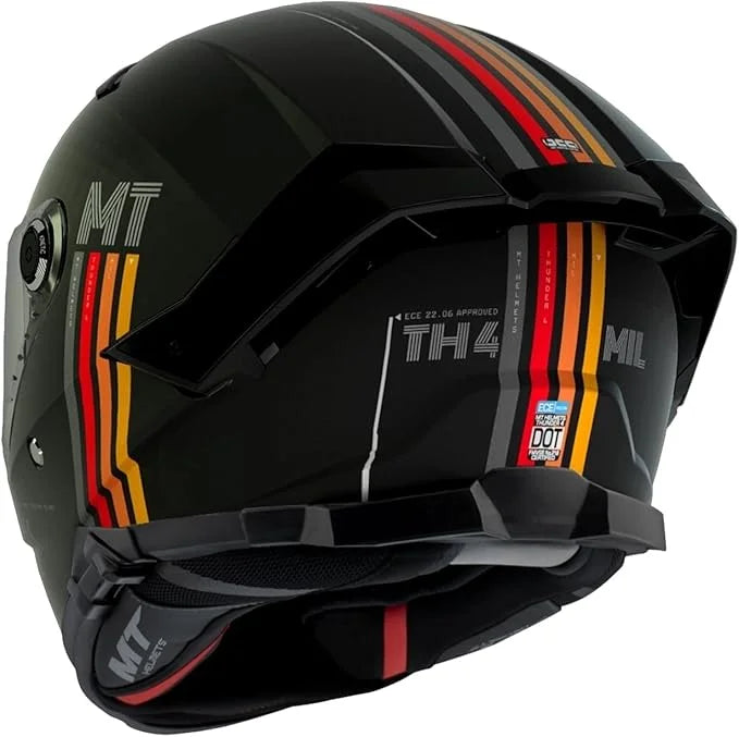 CASCO MT THUNDER 4 SV  NEGRO MATE 2
