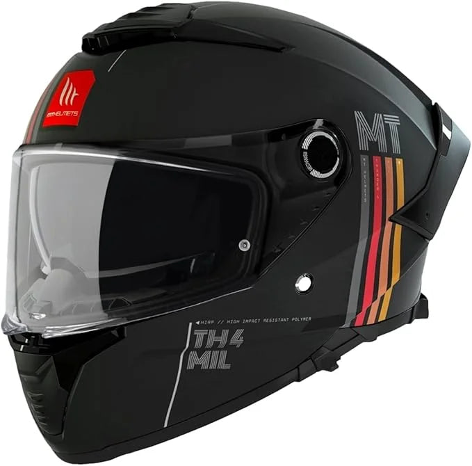 CASCO MT THUNDER 4 SV  NEGRO MATE 2