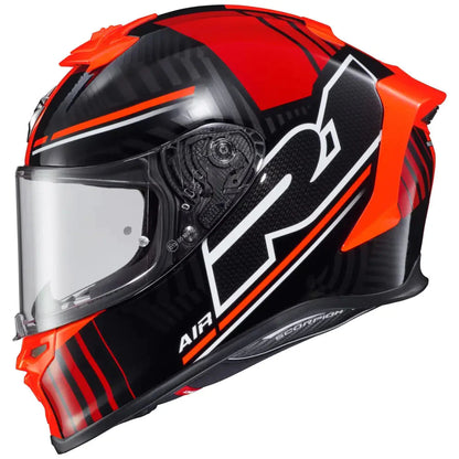 CASCO SCORPION EXO-R1 AIR JUICE RED
