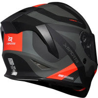 X-SPORTS V151 Brillo Gris con rojo