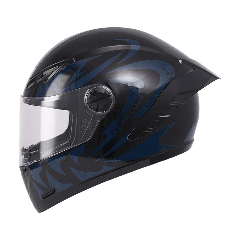 Casco ICH 501 SP Tribal Azul petroleo