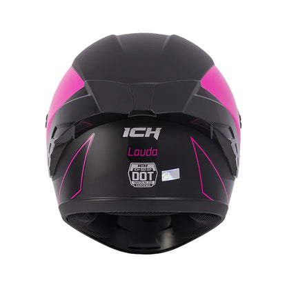 Casco ICH 501 SP Lauda Azul Rosado