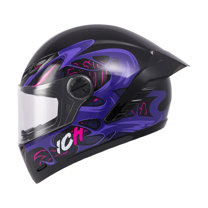 Casco ICH 501 SP Tribal Morado