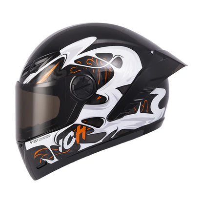 Casco ICH 501 SP Tribal blanco