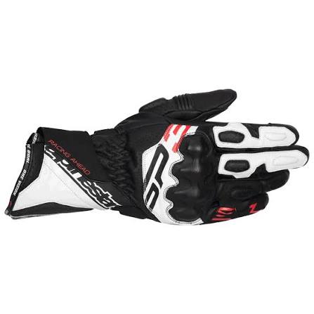 Guantes ALPINESTAR SP-3 Blancos-Negros