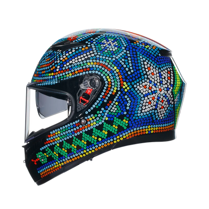 CASCO AGV K3 ROSSI WINTER TEST 2018