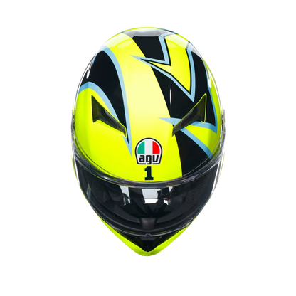 CASCO AGV K3 ROSSI WT PHILLIP ISLAND 2005