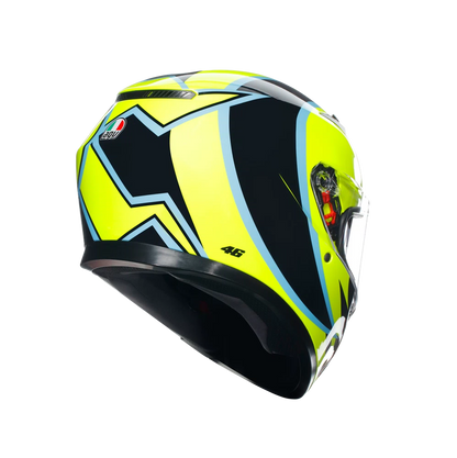 CASCO AGV K3 ROSSI WT PHILLIP ISLAND 2005