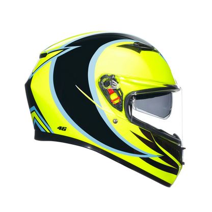 CASCO AGV K3 ROSSI WT PHILLIP ISLAND 2005