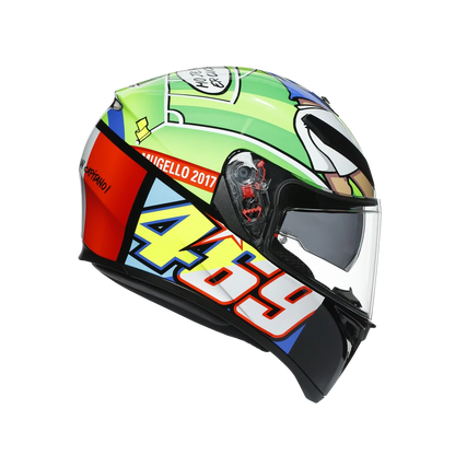 CASCO AGV K3-SV ROSSI MUGELLO 2017