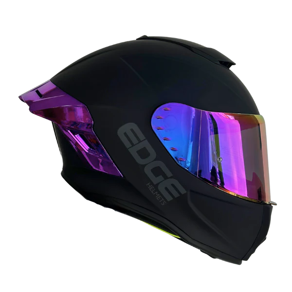 Casco EDGE  Shanghai Metalizado Morado