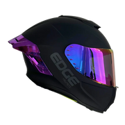 Casco EDGE  Shanghai Metalizado Morado