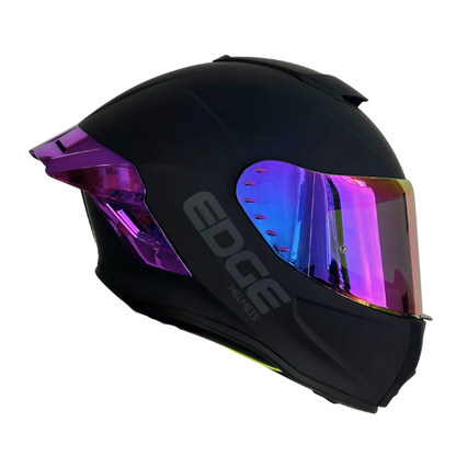 Casco EDGE  Shanghai Metalizado Morado