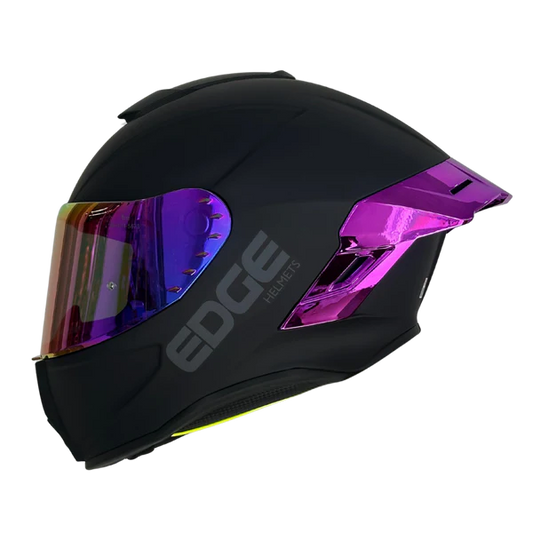 Casco EDGE  Shanghai Metalizado Morado