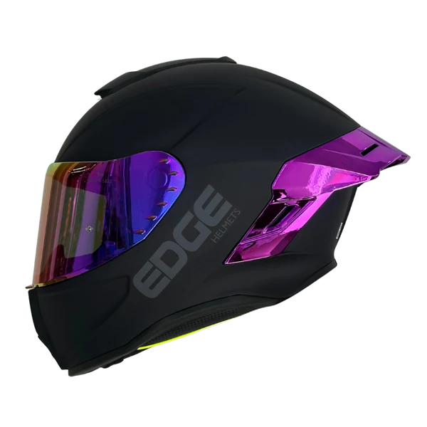 Casco EDGE  Shanghai Metalizado Morado