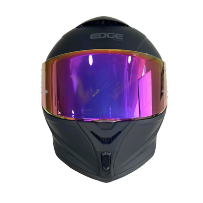 Casco EDGE  Shanghai Metalizado Morado