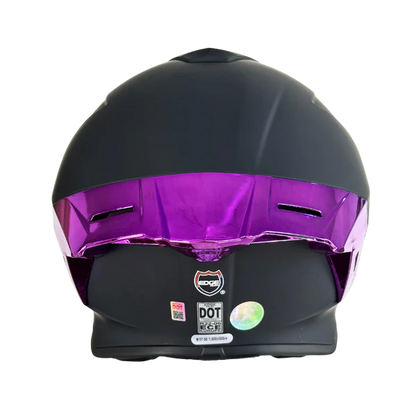 Casco EDGE  Shanghai Metalizado Morado