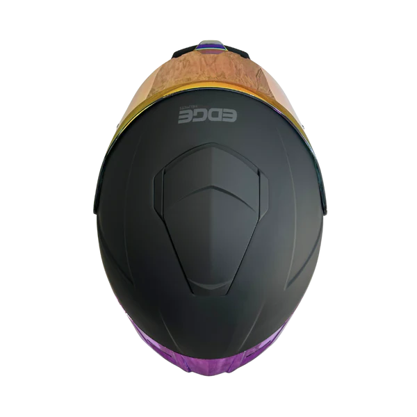 Casco EDGE  Shanghai Metalizado Morado