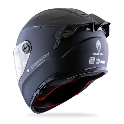 Casco Spartan HAWK SV Negro Mate