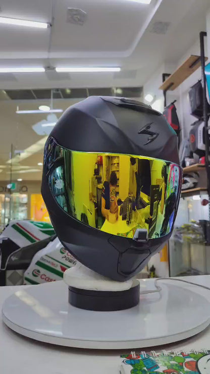 CASCO SCORPION EXO 391 NEGRO MATE