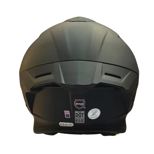 Casco Edge Shanghai Solido Negro-rosa mate