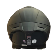 Casco Edge Shanghai Solido Negro-rosa mate